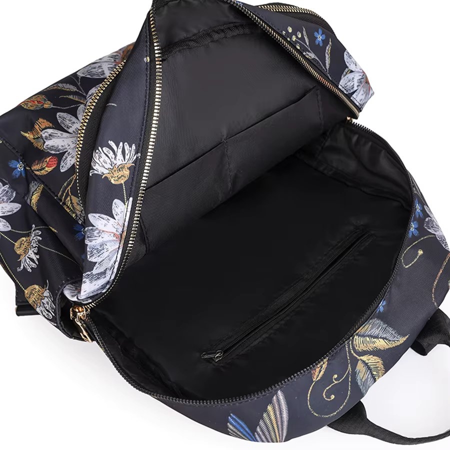 Rucsac dama, Alondra GT3767, Fluturi - 3 | YEO