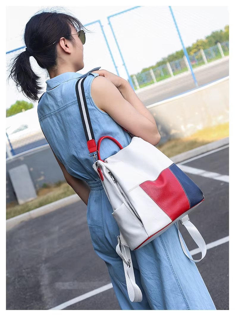 Rucsac dama, Olwen GT3620, antifurt, Alb - 2 | YEO