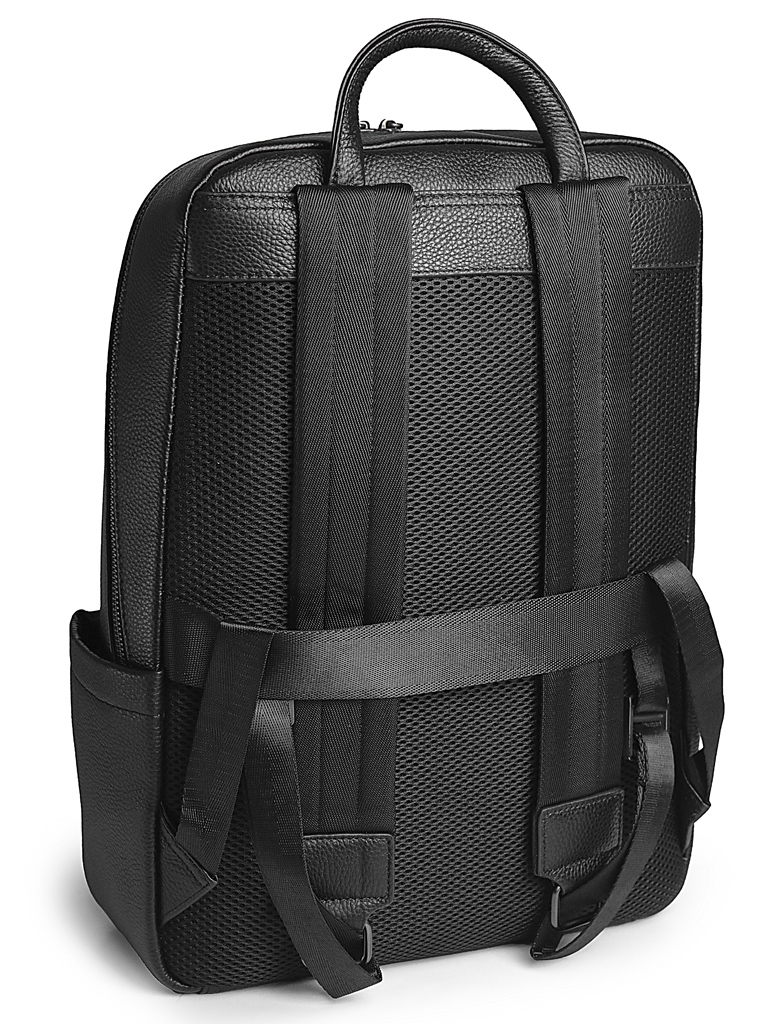 Rucsac pentru barbati, 30029-3, piele naturala, Negru - imagine 3