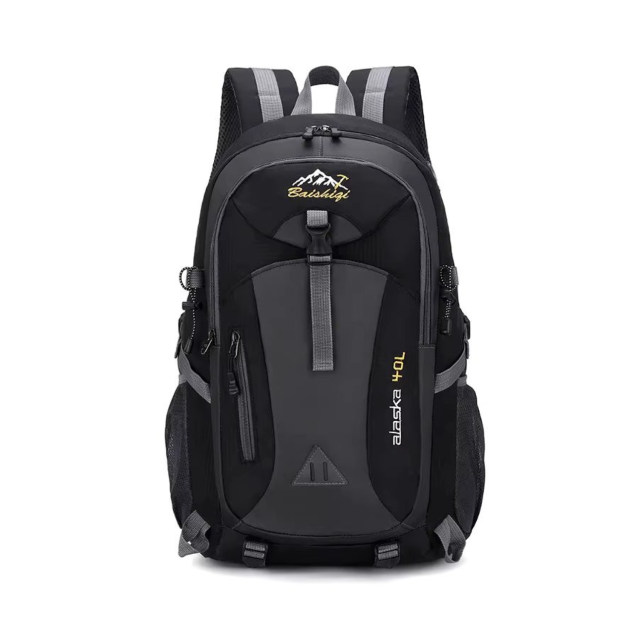 Rucsac unisex pentru drumetie, Fayra GT3723, Negru