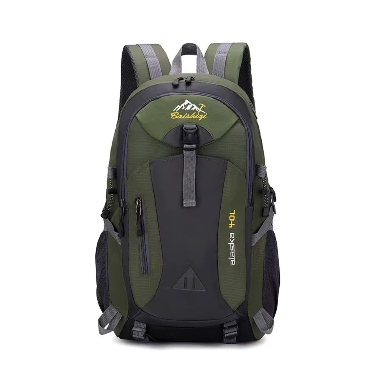 Rucsac unisex pentru drumetie, Fayra GT3726, Verde inchis