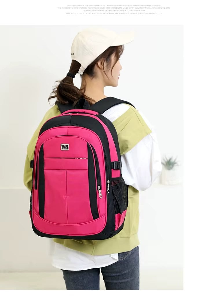 Rucsac unisex, Sorelia GT3734, Roz - 1 | YEO