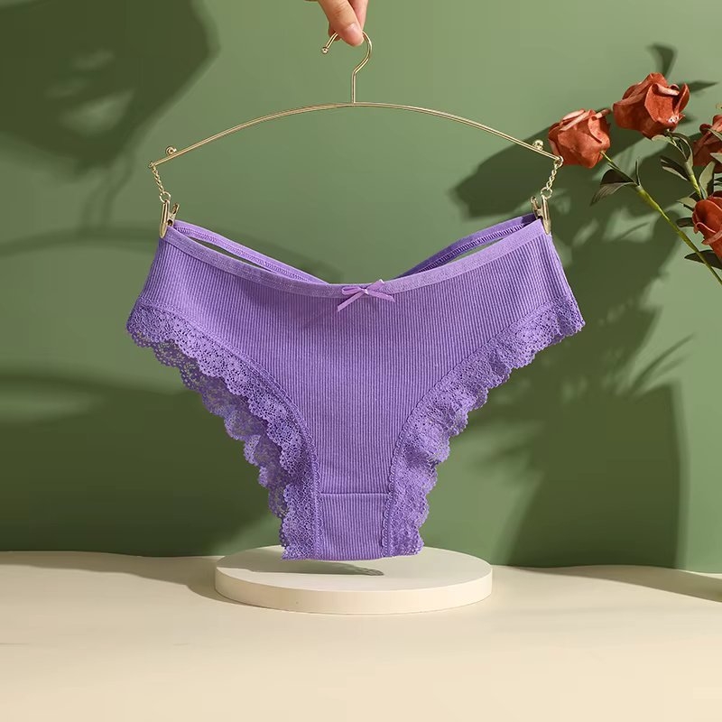 Set 3 perechi de chiloti pentru dama, CH108, Multicolor