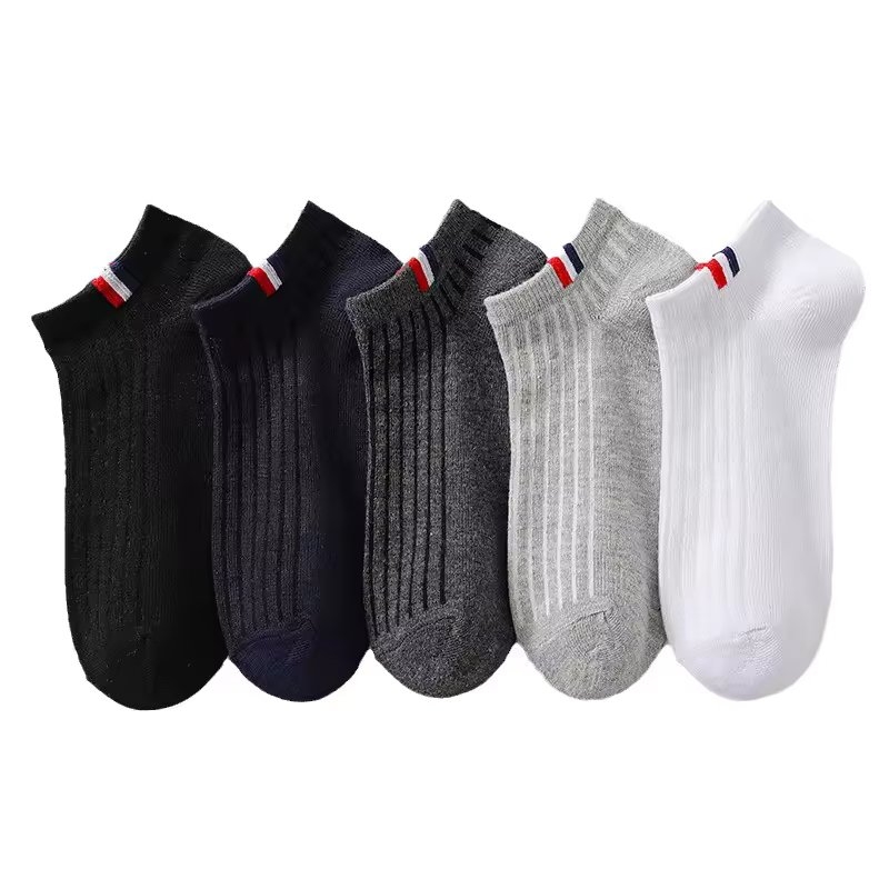 Set 5 perechi de sosete pentru barbati, SS222, multicolor, marime universala (39-42)