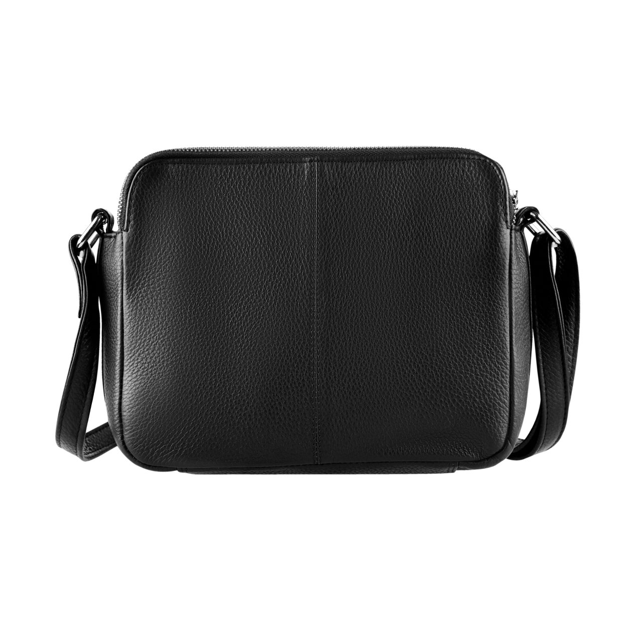 Geanta dama, GT3643 Ivara, piele naturala, Negru