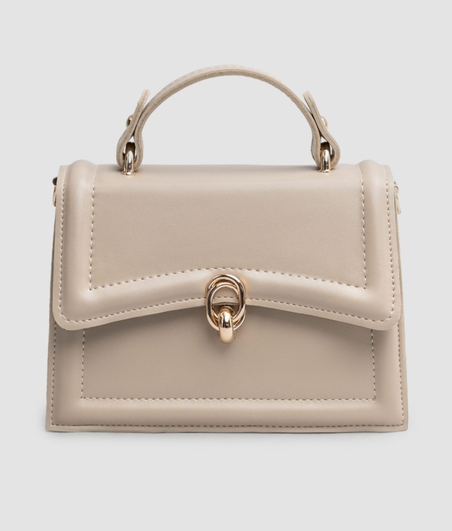 Geanta de dama, 201Z, model elegant, Bej