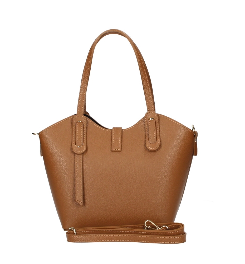 Geanta de dama, Giuly GT3788, piele naturala, Cognac - 1 | YEO
