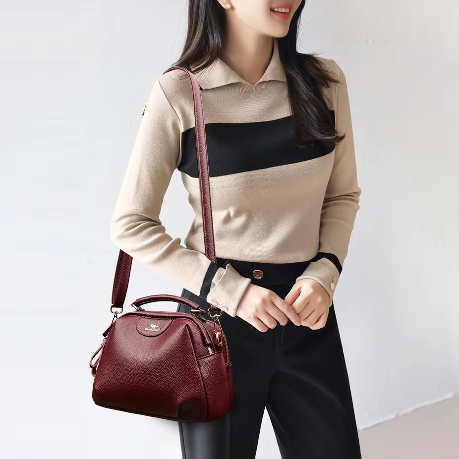 Geanta de dama, Luma GT3372, Bordo - 1 | YEO