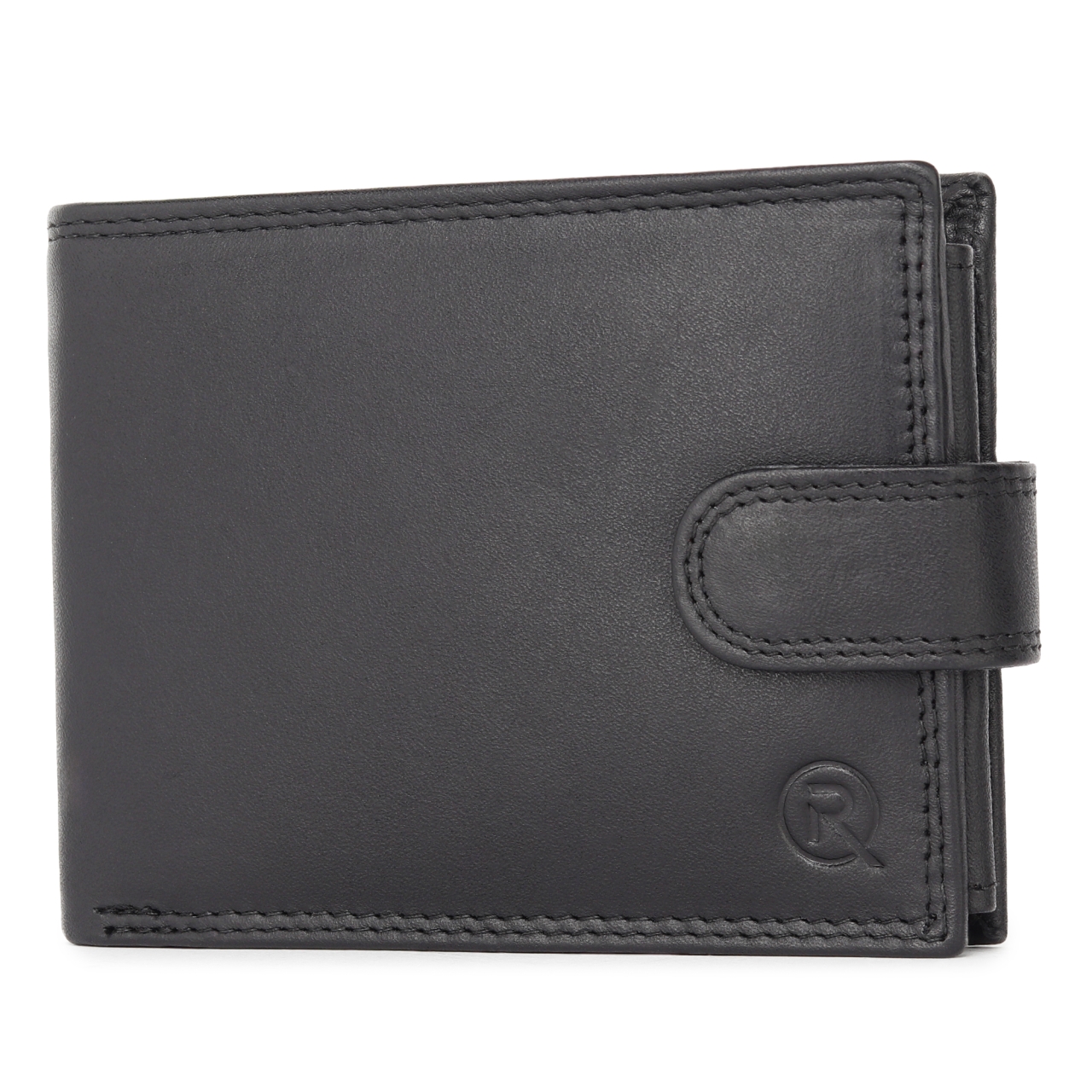 Portofel barbati Ronno, Iacov PT1478, piele naturala, Negru