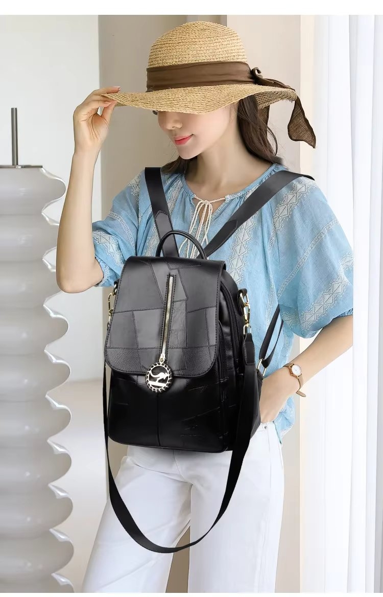 Rucsac dama, Auralie GT3595, Negru - 1 | YEO