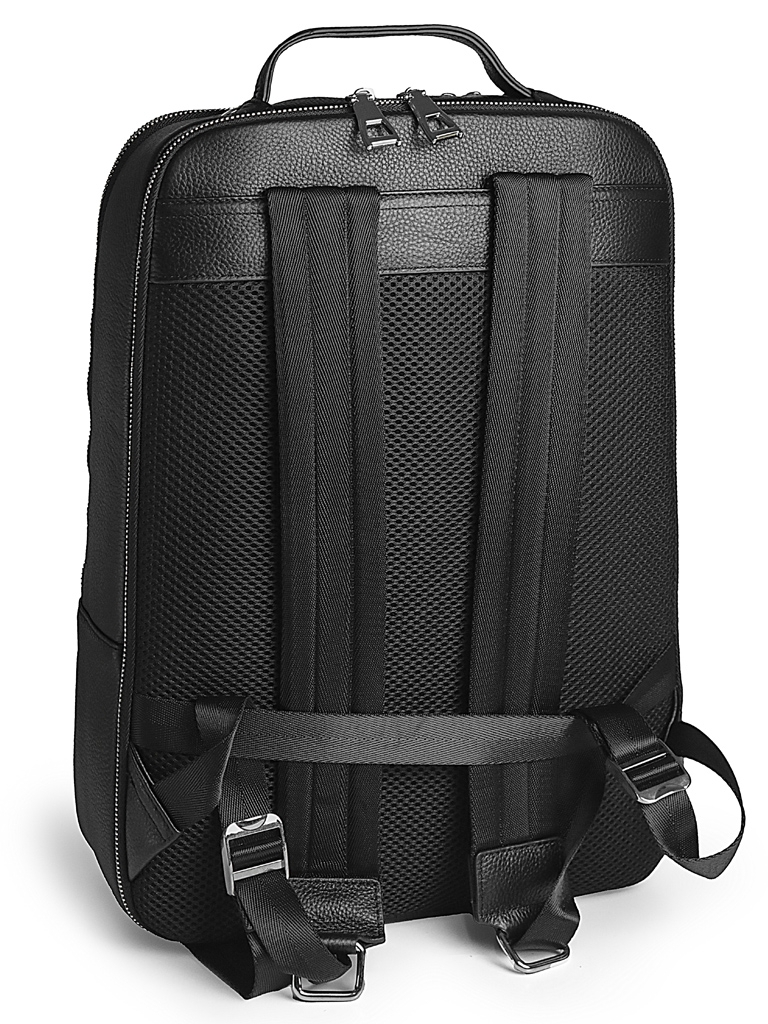 Rucsac pentru barbati ,8528-3, piele naturala, Negru - imagine 2