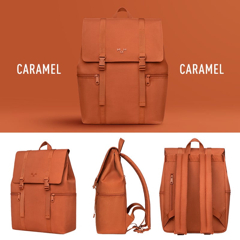 Rucsac unisex, Camille GT2323, Caramel - 1 | YEO