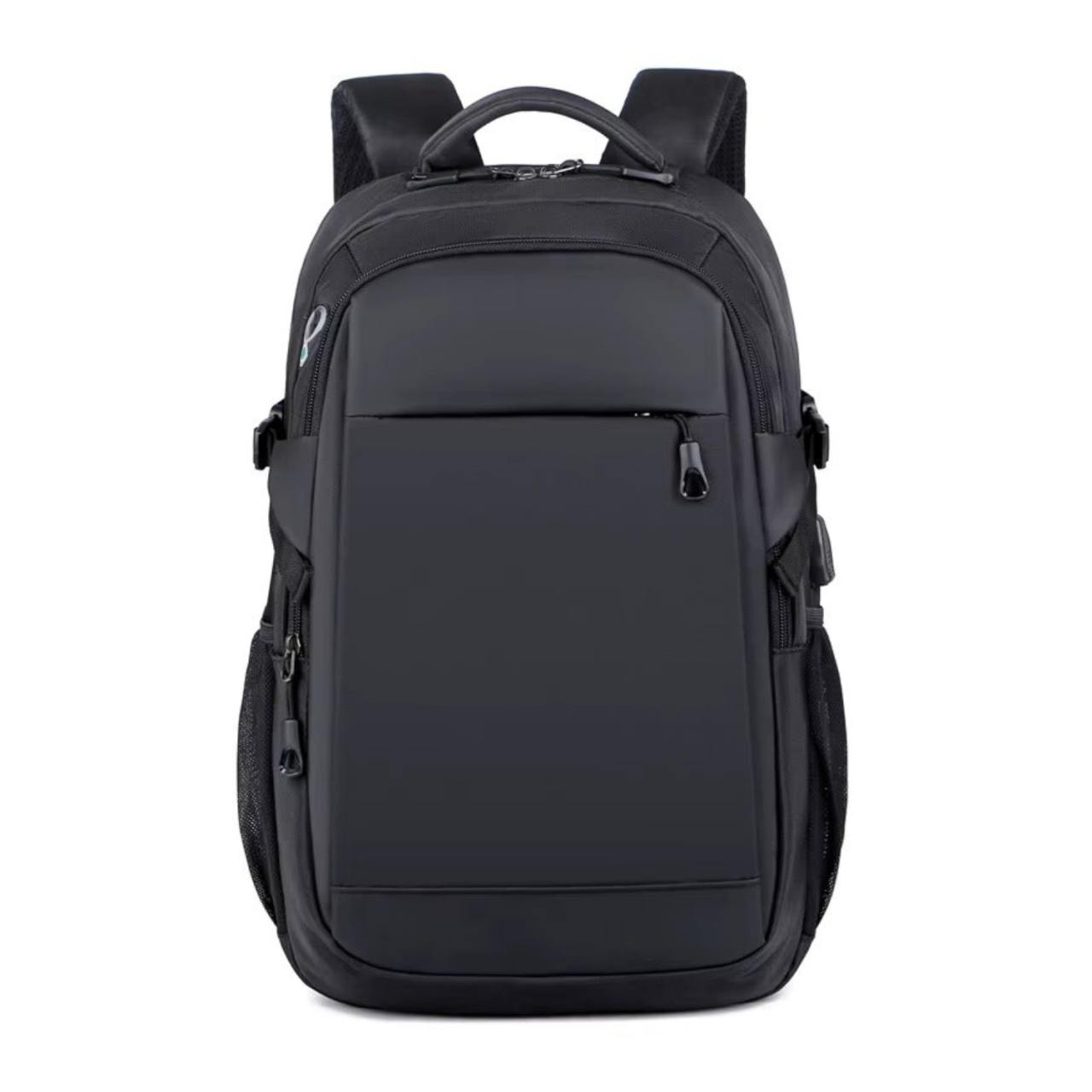 Rucsac unisex, Zerian GT3745, port USB, Negru