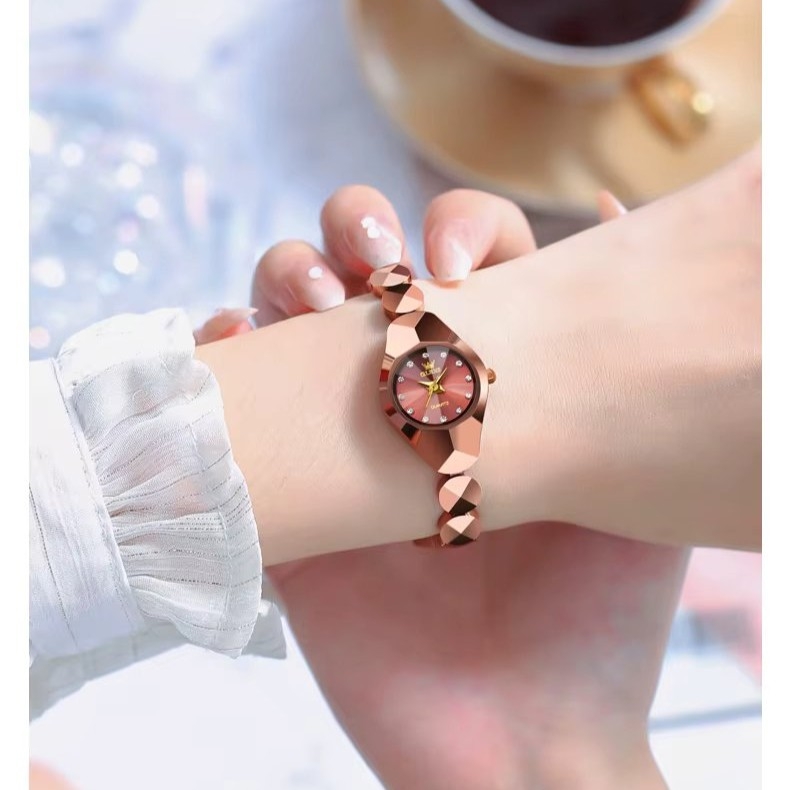Ceas de dama Olevs CS1953, otel inoxidabil, automatic, rose gold, cadran rose gold - 1 | YEO