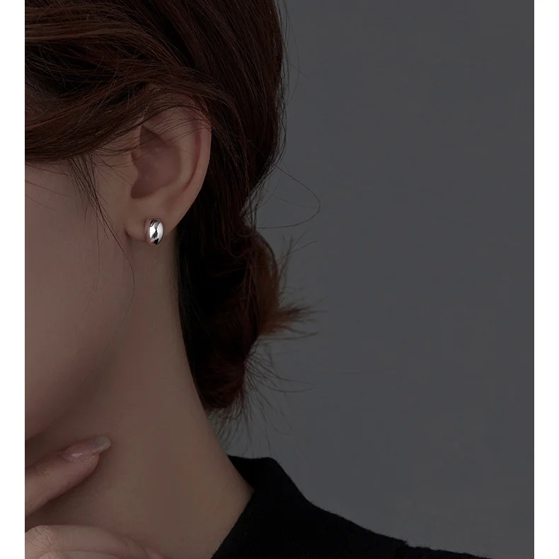 Cercei argint 925, JW1670, model picatura, placati cu rodiu