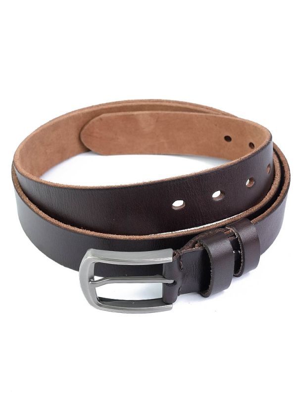 Curea pentru barbati 9103-1, piele naturala, 130 cm, Maro