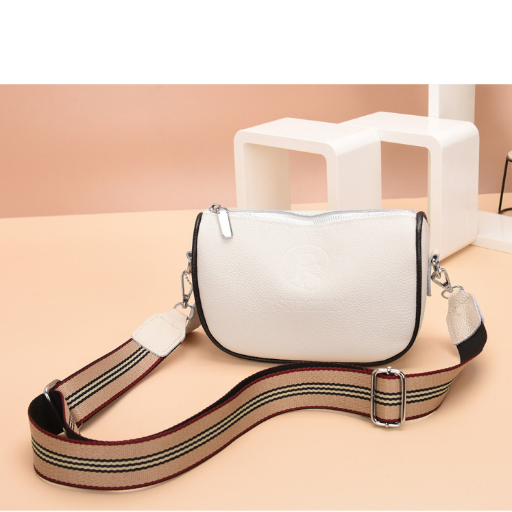 Geanta dama Adonia GT1984, piele naturala, Alb