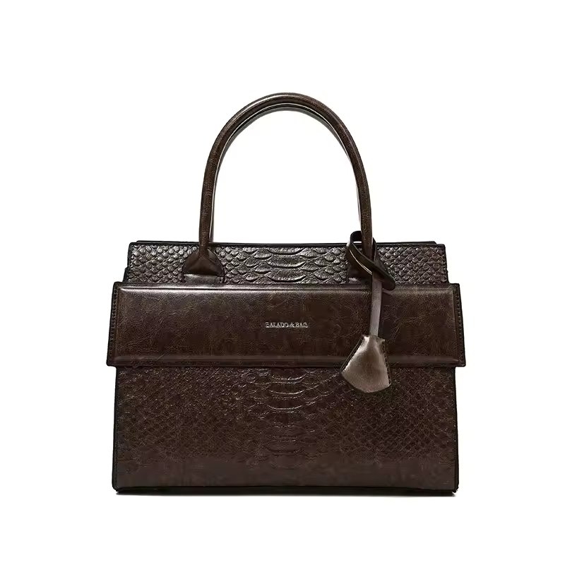 Geanta dama structurata Nalira GT3955,Coffee