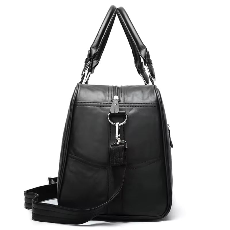 Geanta de calatorie unisex, Arion GT3280, piele naturala, Negru - 2 | YEO