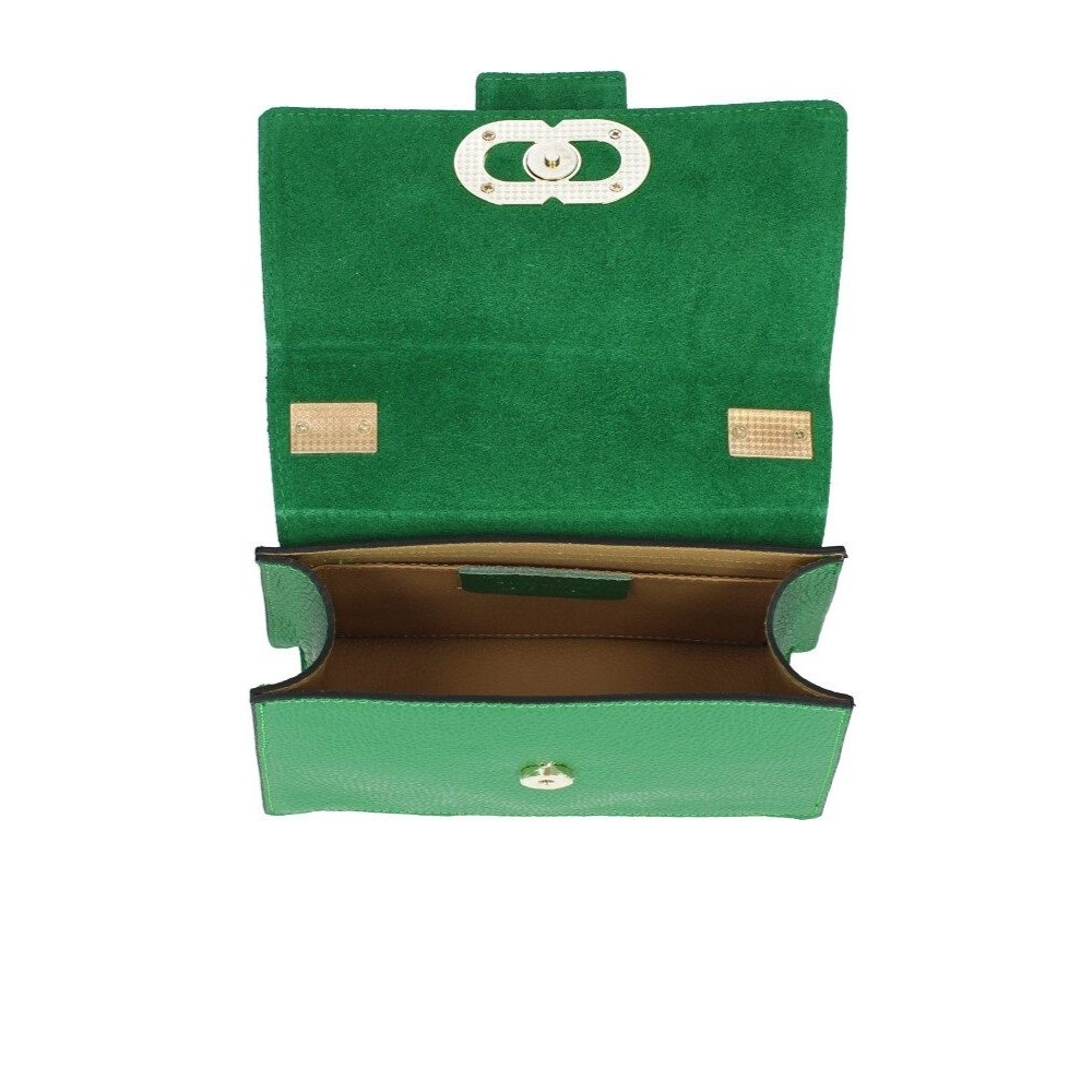 Geanta de dama, Diana GT3774, piele naturala, Negru
