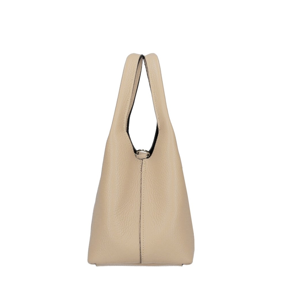 Geanta de dama, Fran GT3096, piele naturala, Taupe - 3 | YEO