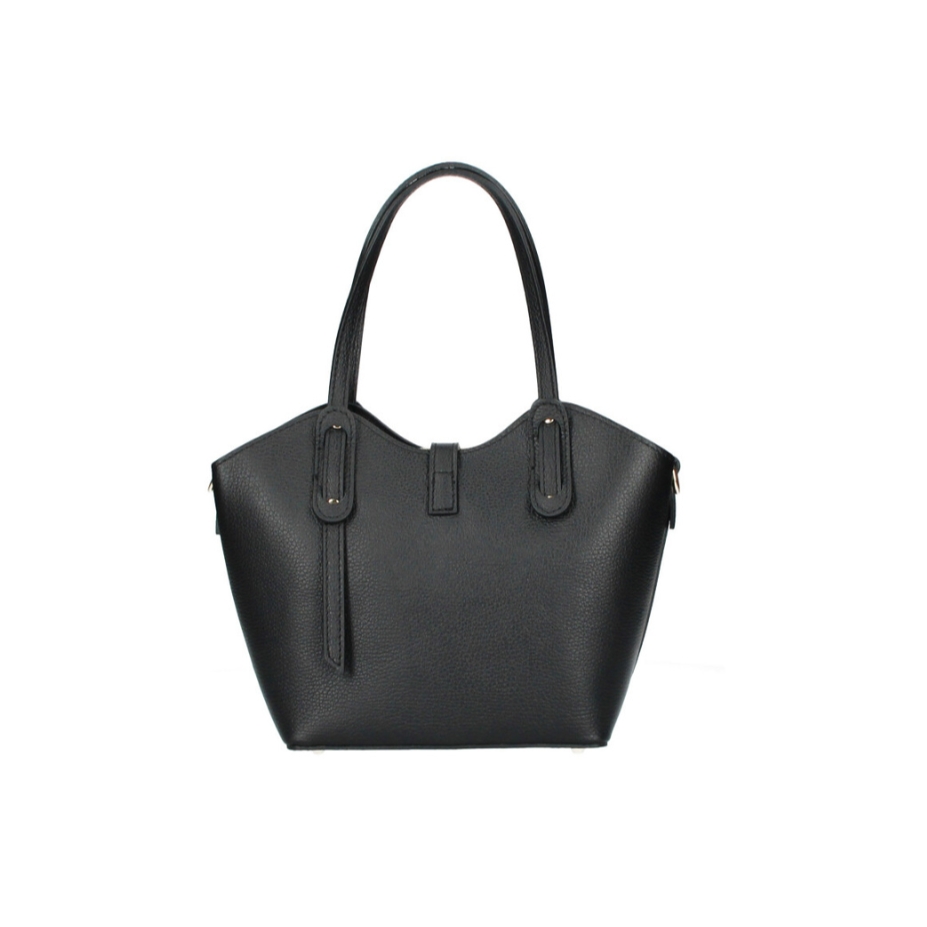 Geanta de dama, Giuly GT3789, piele naturala, Negru - 2 | YEO