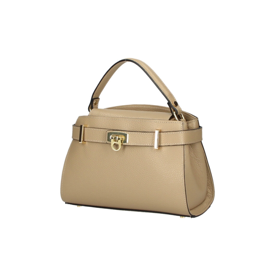 Geanta de dama, Ischia GT3787, piele naturala, Taupe - 1 | YEO