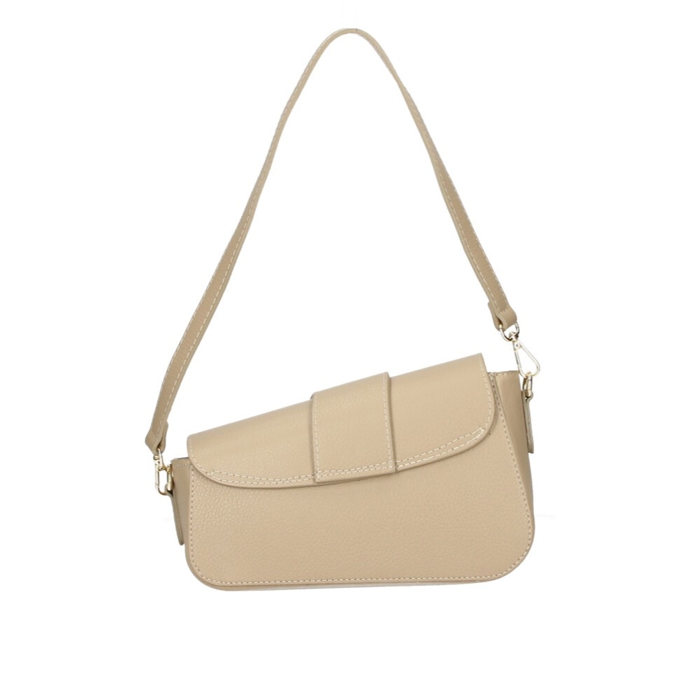 Geanta de dama, Megan GT3786, piele naturala, Taupe - 3 | YEO