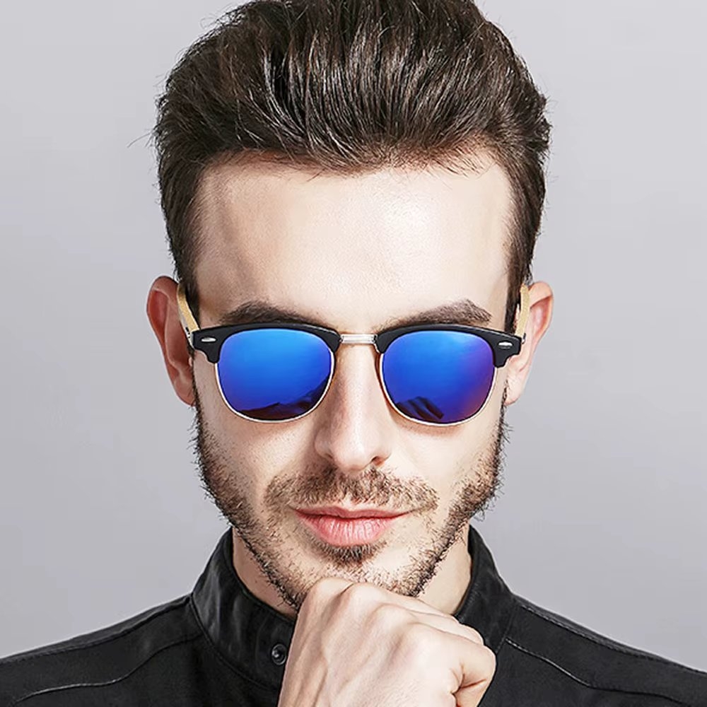 Ochelari de soare pentru barbati, SG175, Albastru