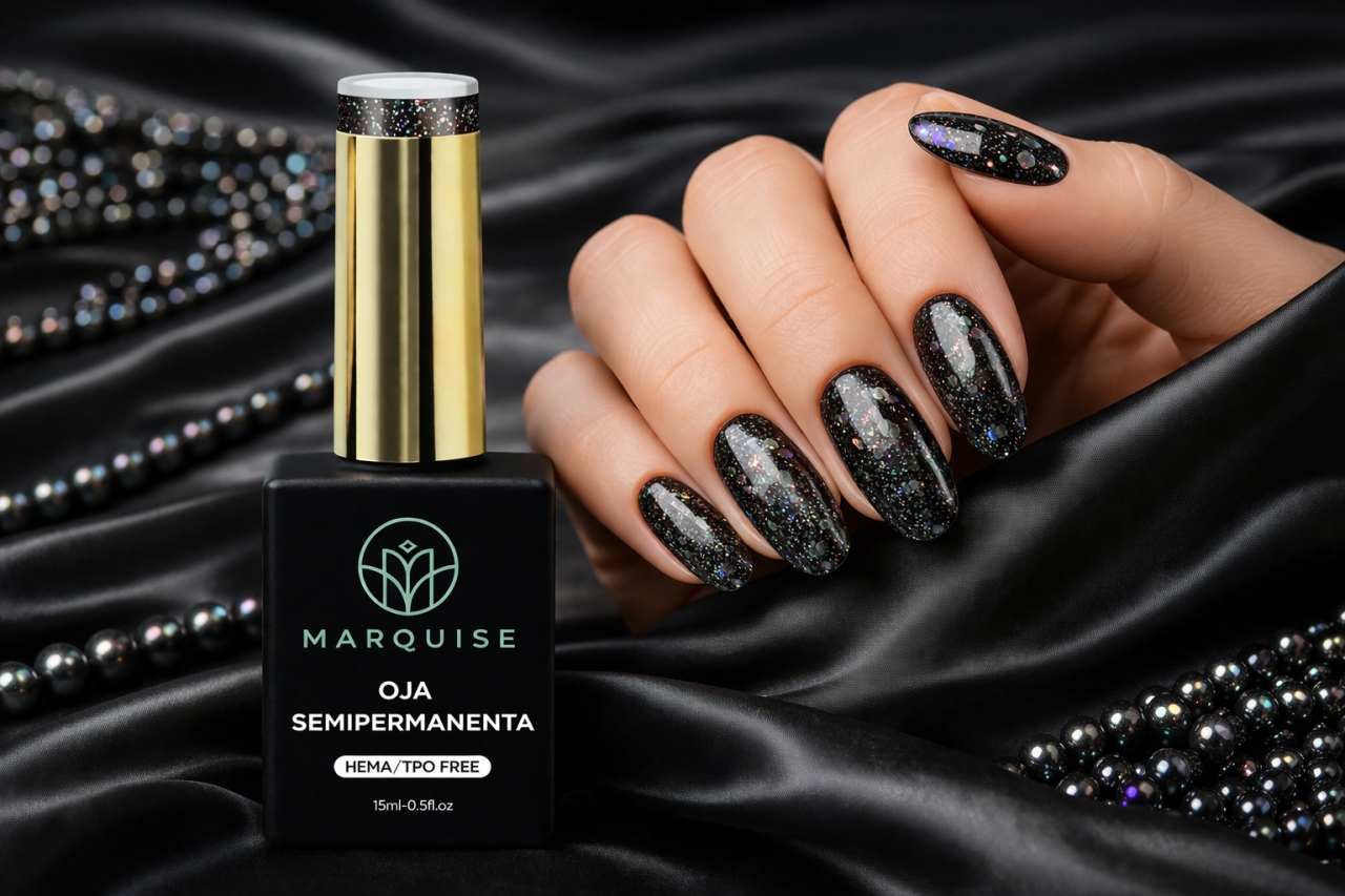 Oja semipermanenta HEMA/TPO FREE, Marquise, Fantasy J989, 15 ml - imagine 2