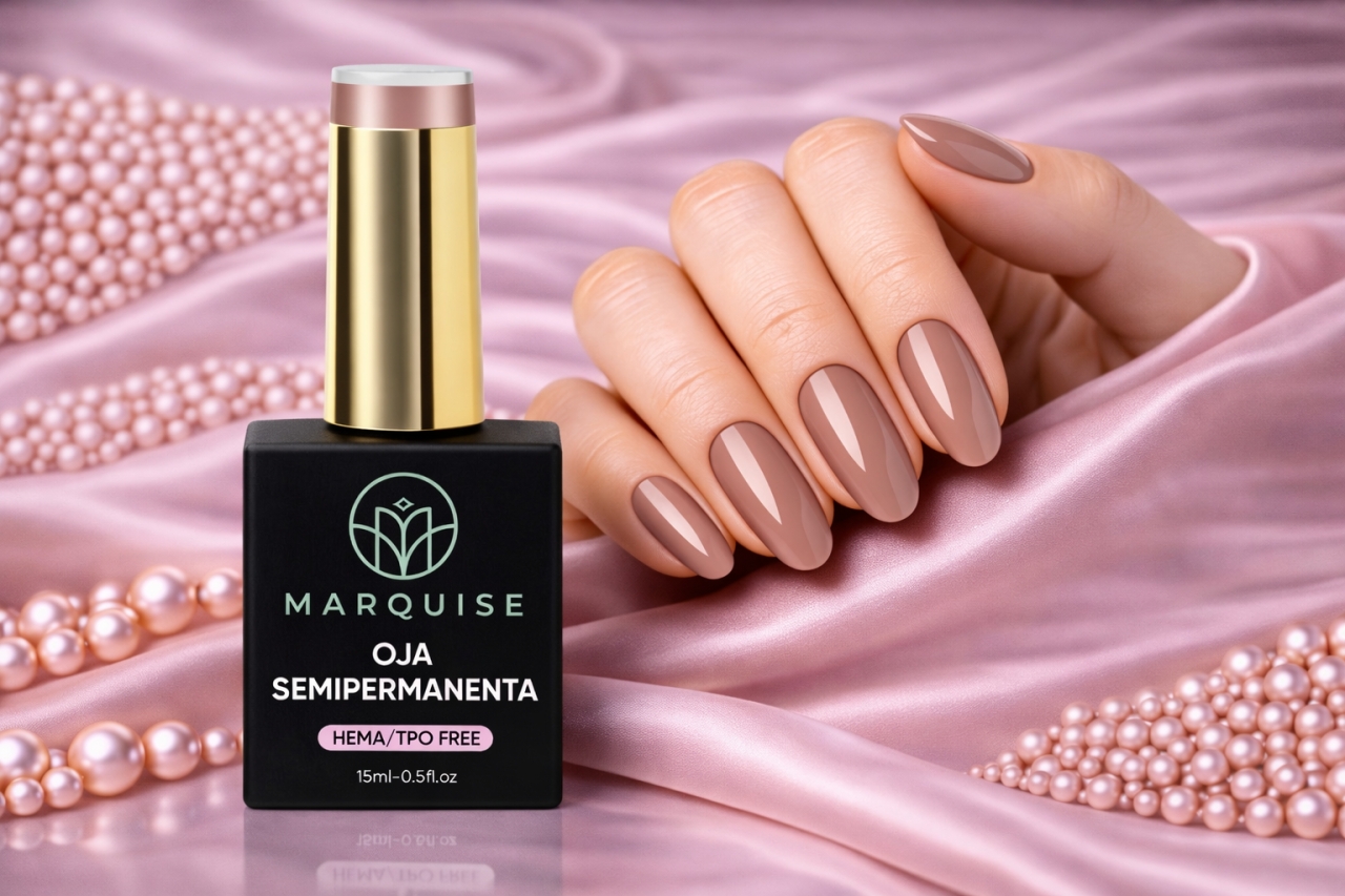Oja semipermanenta HEMA/TPO FREE, Marquise, Pure Color JY394, 15 ml - imagine 2