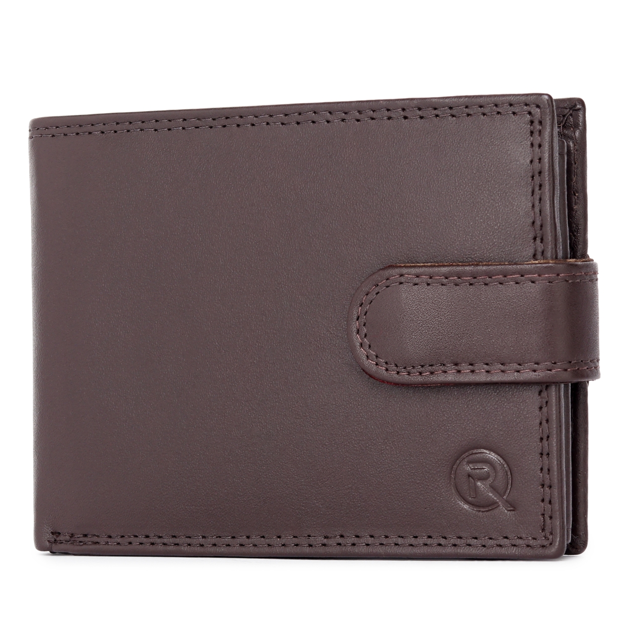 Portofel barbati Ronno, Iacov PT1479, piele naturala, Maro inchis