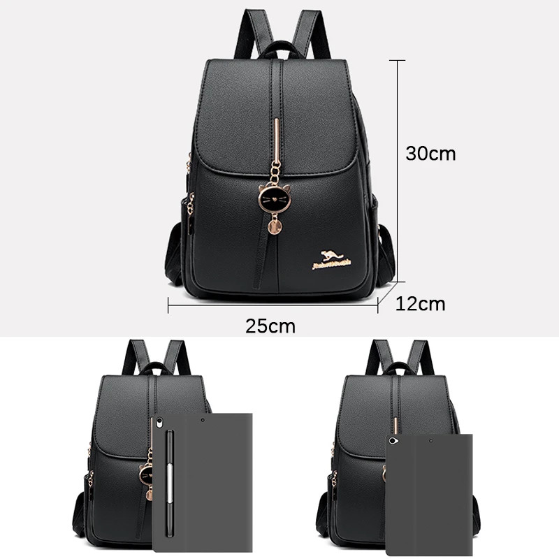 Rucsac dama Adelaide GT2200, Negru - 2 | YEO