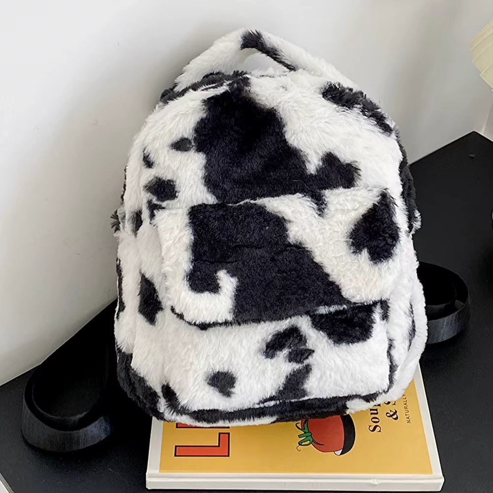 Rucsac dama, Arlenis GT3715, Negru/Alb - 4 | YEO