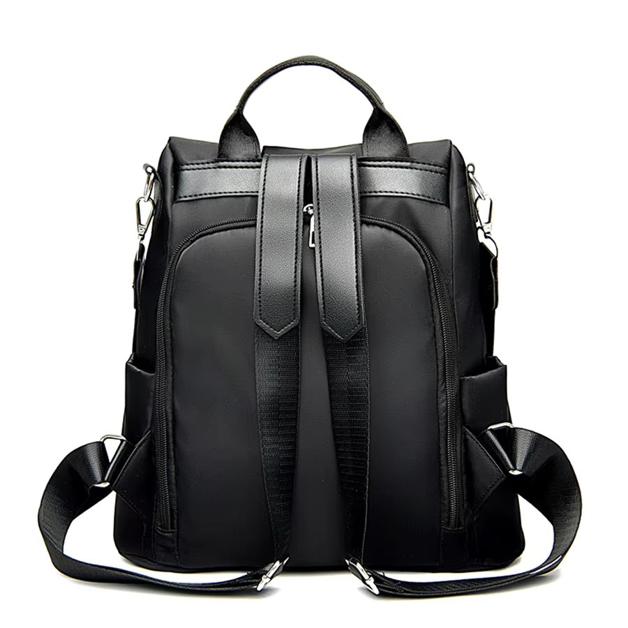 Rucsac dama, Evelynea GT3646, antifurt, Negru - 3 | YEO