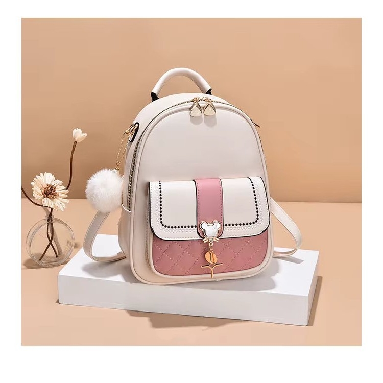 Rucsac dama, Minnie GT3623, Crem - 3 | YEO