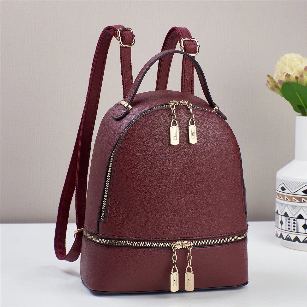 Rucsac de dama, Tanith GT3048, Bordo