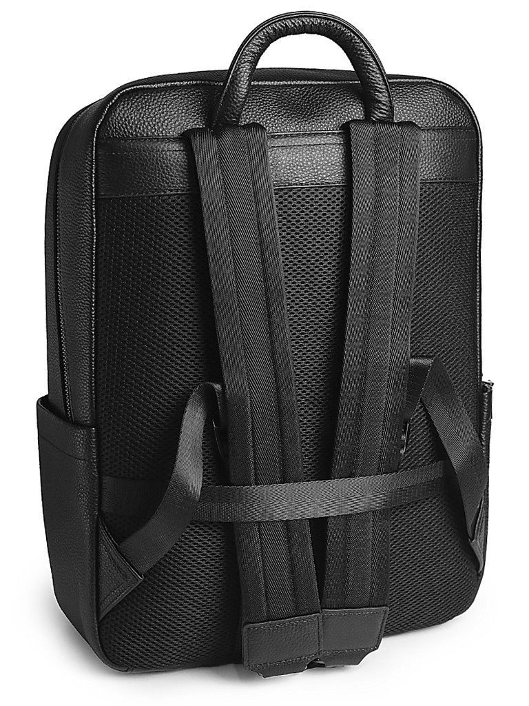 Rucsac pentru barbati, 131419-148, piele naturala, Negru - imagine 2