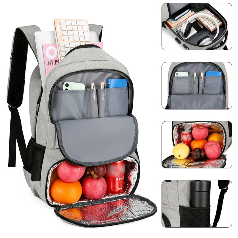 Rucsac pentru barbati, Edmund GT2133, Gri deschis