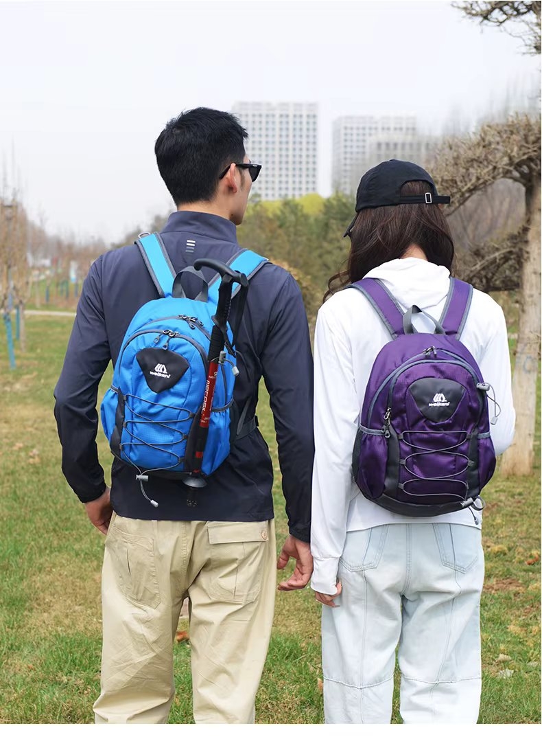 Rucsac unisex pentru drumetie, Zinaida GT3722, Albastru - 2 | YEO