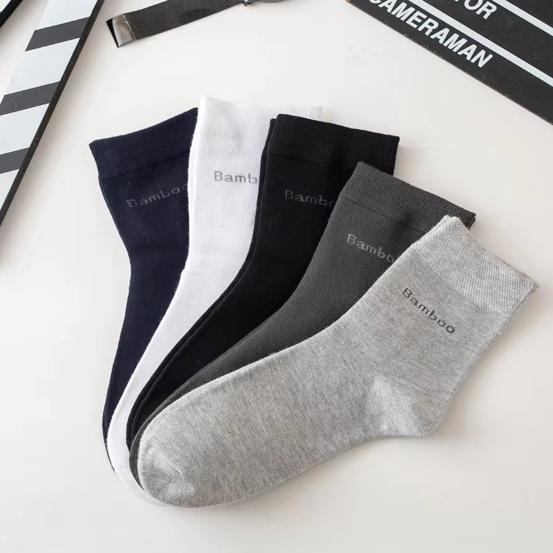 Set 10 perechi de sosete pentru barbati, SS028, Albastru, marime universala - 1 | YEO