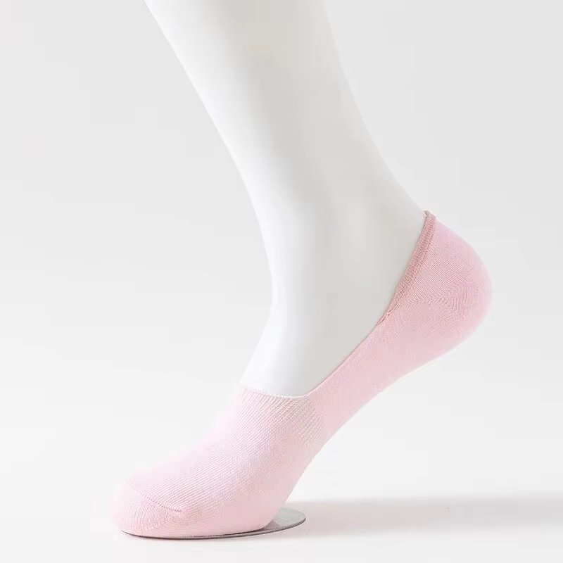 Set 5 perechi de sosete pentru dama, SS090, Multicolor, marime universala (35-39) - 1 | YEO