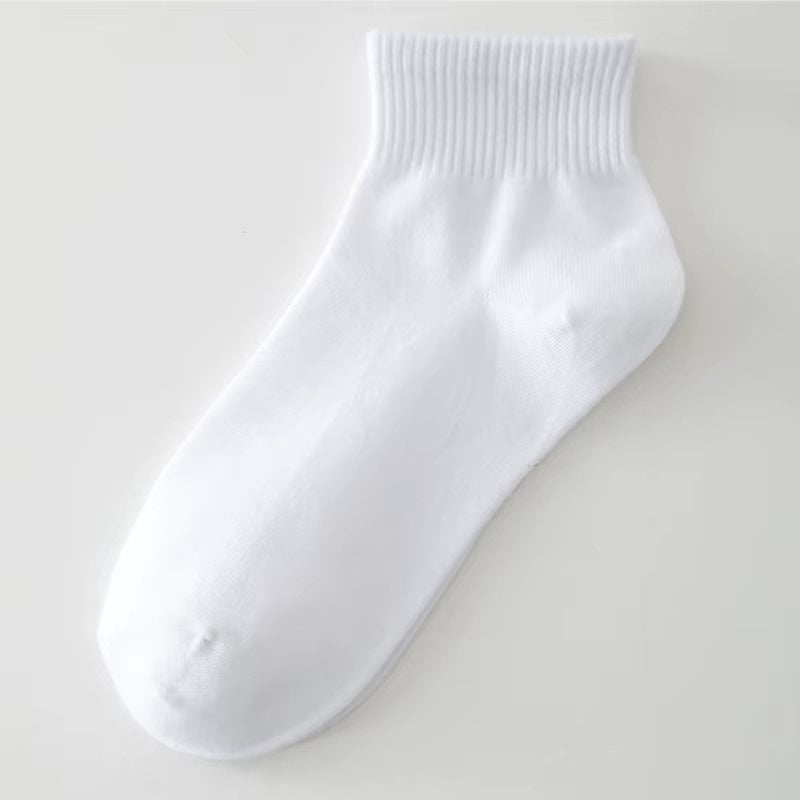 Sosete unisex, SS0200, Alb, marime universala