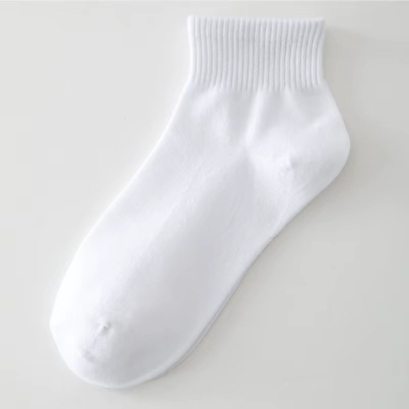 Sosete unisex, SS200, Alb, marime universala (37-42)