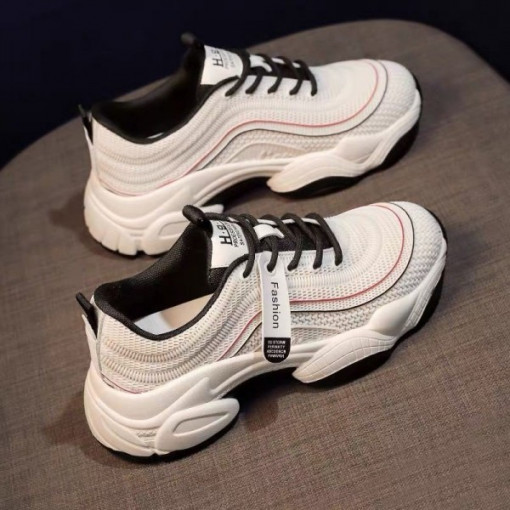 Pantofi sport dama AD55, model alb