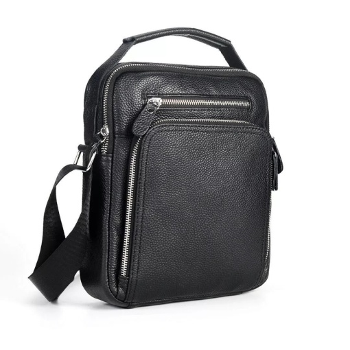 Geanta de umar pentru barbati, Charlie GT1401, model negru