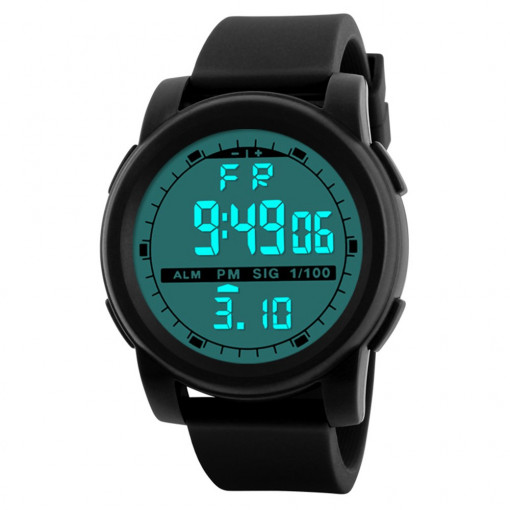 Ceas Barbatesc CS646, curea silicon, digital watch