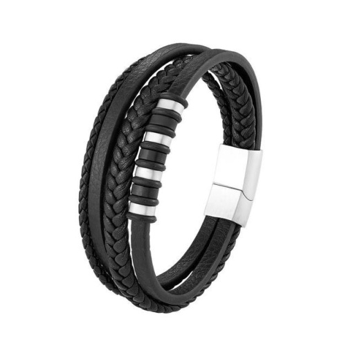 Bratara barbati , BT18, Negru