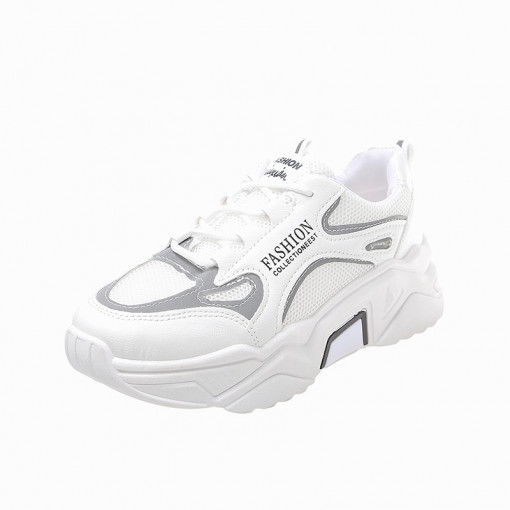 Pantofi sport dama AD32, model alb