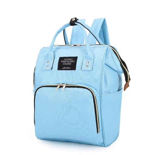 Rucsac multifunctional pentru mamici, Taisia GT3702, Albastru